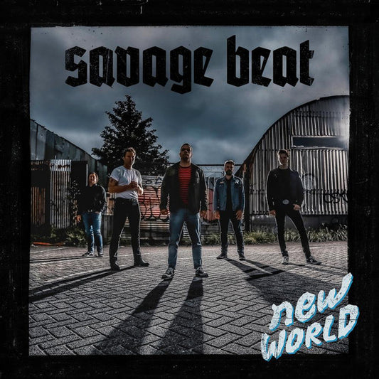 SAVAGE BEAT "New World" (Screen printed B-side)