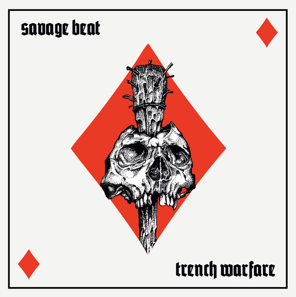 SAVAGE BEAT "Trench Warfare (Full Session)" EP (Splatter Vinyl)