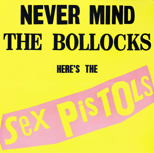 SEX PISTOLS "Never Mind The Bollocks Here's The Sex Pistols" LP (180g)
