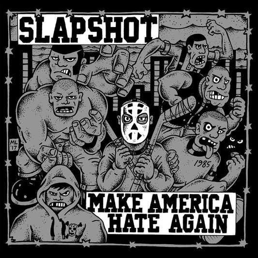 SLAPSHOT "Make America Hate Again" LP (Red Vinyl)