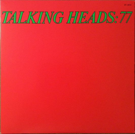 TALKING HEADS "Talking Heads: 77" LP