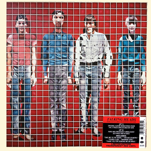 TALKING HEADS "More Songs About Buildings and Food" LPx2 (Deluxe, Red)