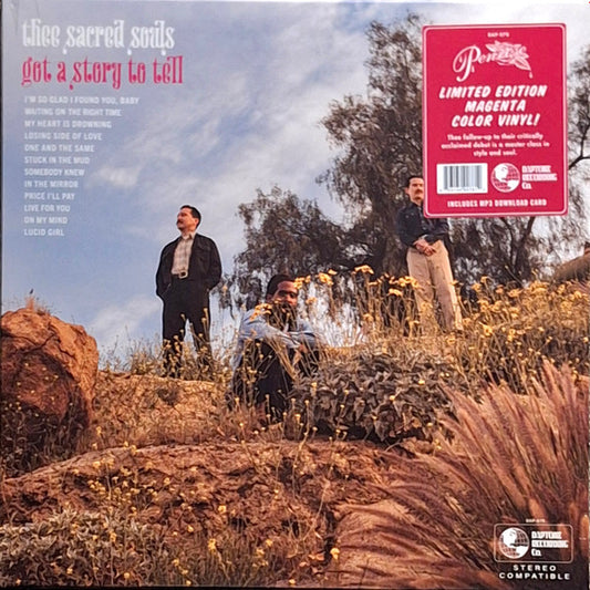 THEE SACRED SOULS "Got a Story To Tell" LP (Magenta Vinyl)