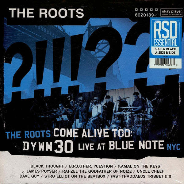 ROOTS, THE "The Roots Come Alive Too: DYWM30 Live At Blue Note NYC" LPx2 (BF/RSD)