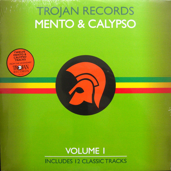 VARIOUS - "Trojan Records Mento & Calypso Volume 1" LP