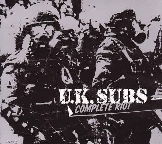 U.K. SUBS "Complete Riot" LPx2 (Clear Vinyl)