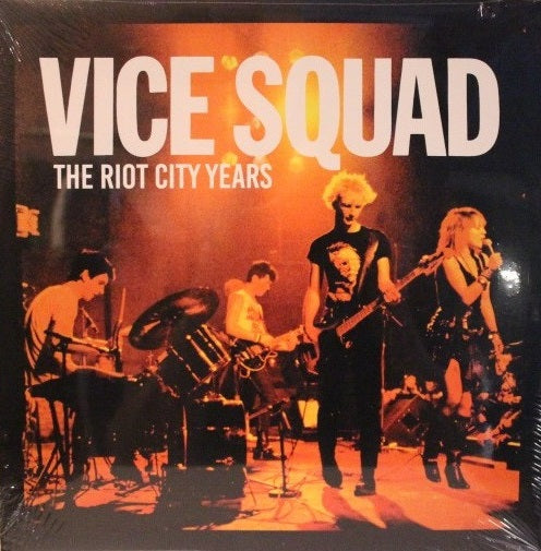 VICE SQUAD "The Riot City Years" LP (Yellow Vinyl)