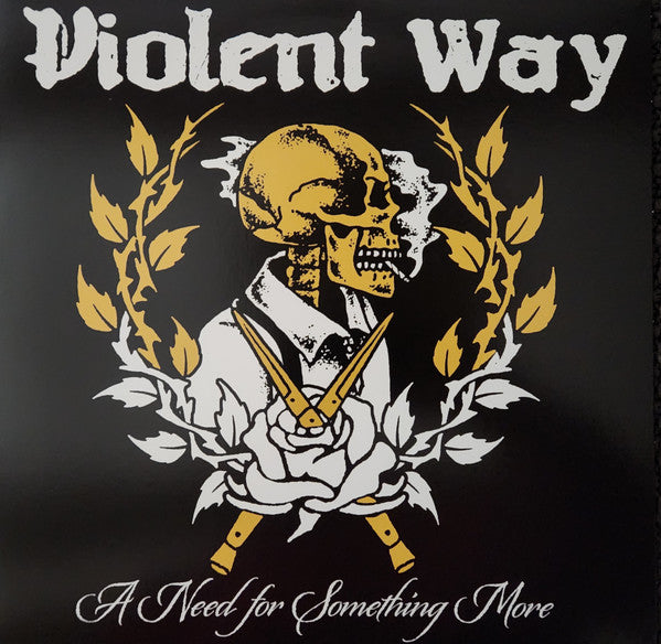VIOLENT WAY "A Need For Something More" LP (Mustard Yellow)