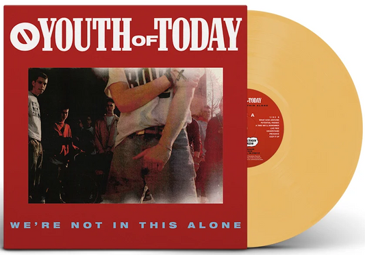 YOUTH OF TODAY "We're Not in This Alone" LP (Yellow)