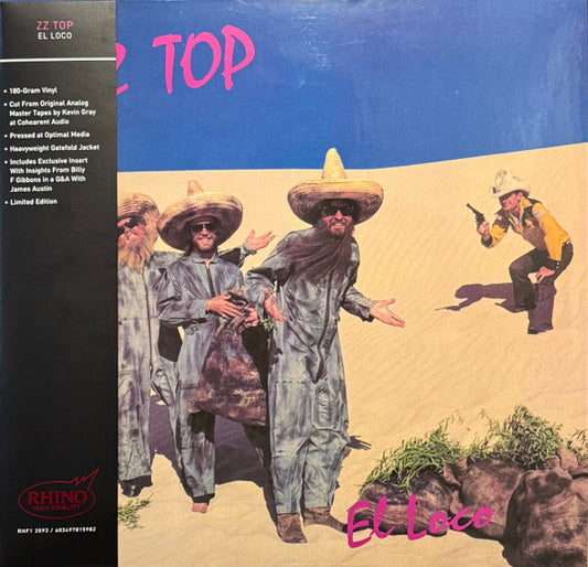 ZZ TOP "El Loco" LP (Rocktober 2025)